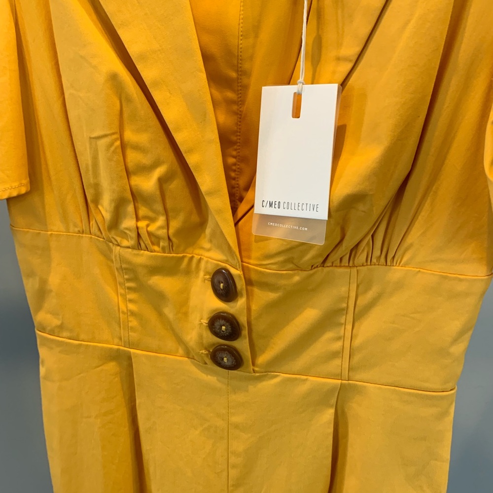 C/MEO Subscribe Jumpsuit Marigold - Picture 7 of 7